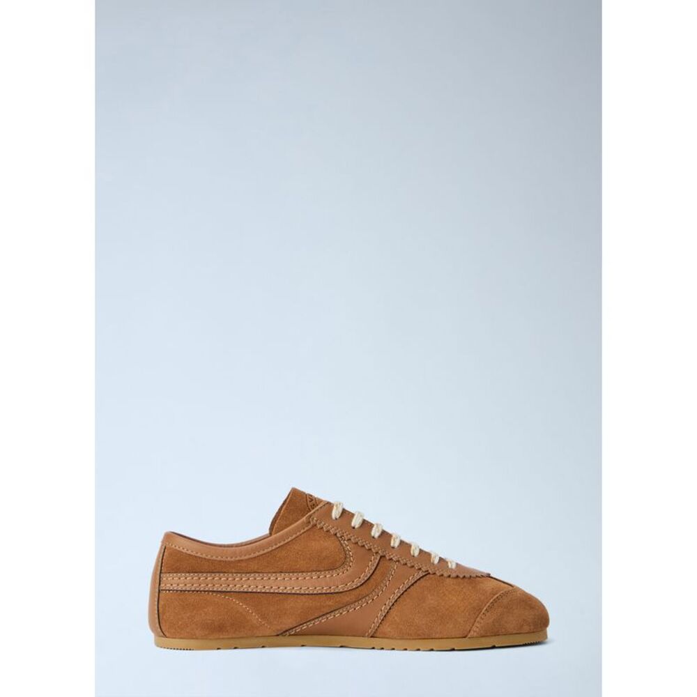 Dries Van Noten Women Suede Panel Sneakers